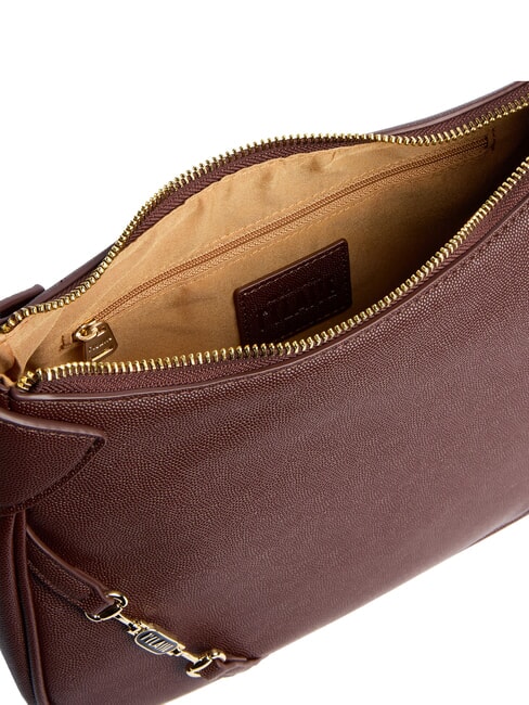 SCOTTISH CAVIAR Geantă de umăr reglabilă mahon - Genți femei