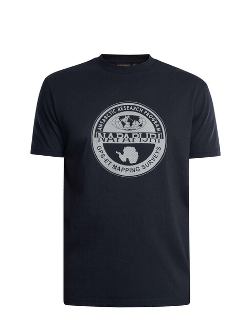 S-BOLLO Tricou din bumbac blu marine - tricou