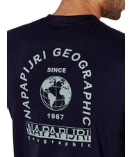NAPAPIJRI S-DATI Tricou din bumbac blu marine - tricou - 4