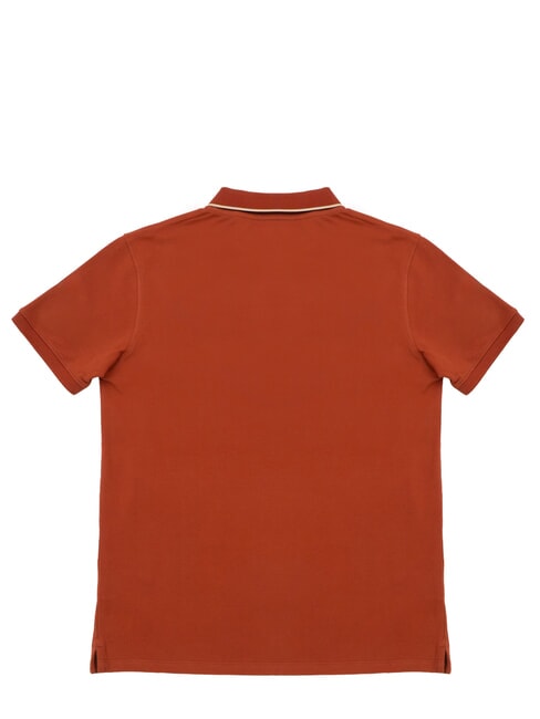 MILLERS RIVER Tricou polo din bumbac henna arsă - maiou Polo