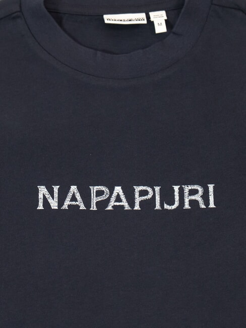 SALEES Tricou de bumbac blu marine - tricou