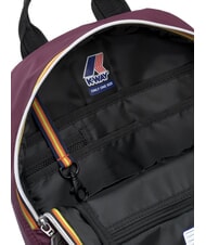 KWAY MID LAON Rucsac din nailon hidrofug vin violet-mov - Rucsacuri pentru școală și timp liber - 3
