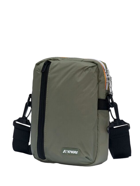 BARBITON Geanta din nailon lichen verde - Genți de umăr bărbați