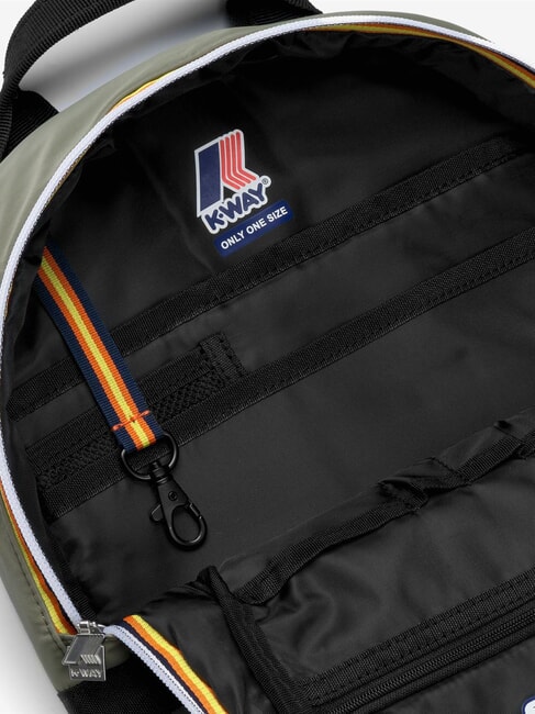 MID LAON Rucsac din nailon hidrofug lichen verde - Rucsacuri pentru școală și timp liber