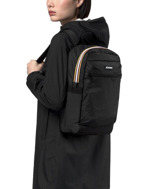 MID LAON Rucsac din nailon hidrofug negru de asemenea - Rucsacuri pentru școală și timp liber