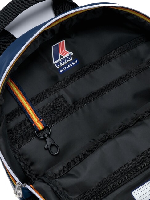 MID LAON Rucsac din nailon hidrofug insignă albastră - Rucsacuri pentru școală și timp liber