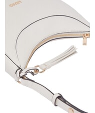 LIUJO CIRRY Geantă de umăr medie cu farmec cremă - Genți femei - 5