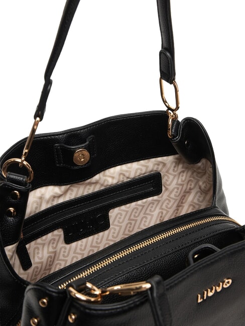 CIRRY Geantă de umăr, m&acirc;ner dublu BLACK - Genți femei