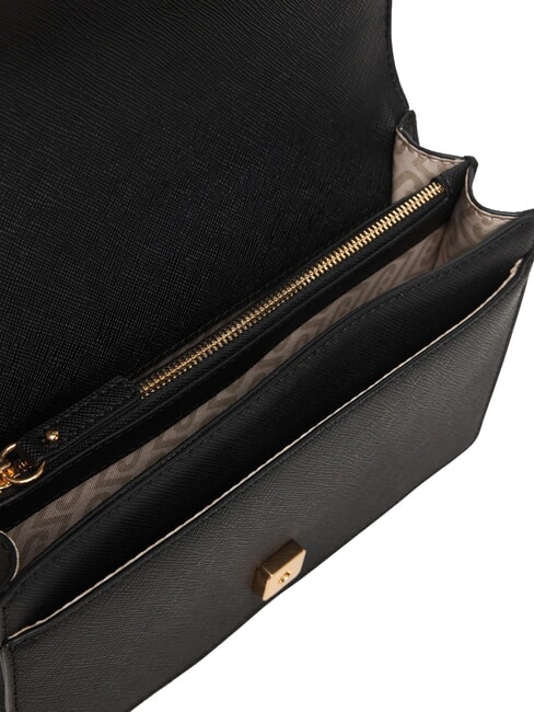 HALONA Geantă de umăr BLACK - Genți femei