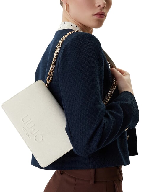 HALONA Geantă de umăr cremă - Genți femei