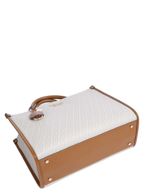 RIDHI Geantă de m&acirc;nă, cu curea de umăr natural/sequoia - Genți femei