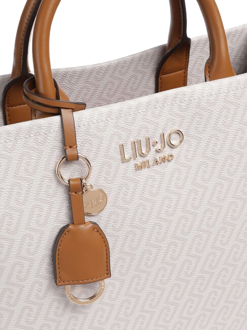 RIDHI Geantă de m&acirc;nă, cu curea de umăr natural/sequoia - Genți femei