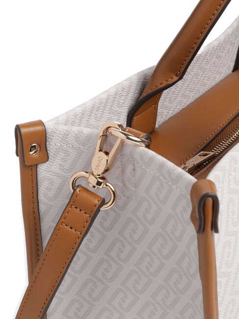 RIDHI Geantă de m&acirc;nă, cu curea de umăr natural/sequoia - Genți femei