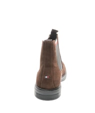 TOMMY HILFIGER HILFIGER OUTDOOR Ghete din piele &icirc;ntoarsă maro - Pantofi bărbați - 3