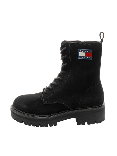TJW Amfibieni din piele negru - Pantofi femei