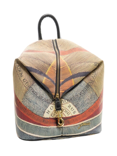 PLANETARIUM Geantă cu dom mediu cu curea de umăr lună/alb - Genți femei