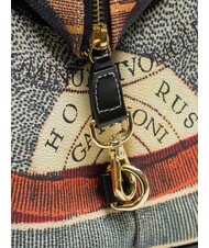 GATTINONI PLANETARIUM Geantă cu dom mediu cu curea de umăr lună/alb - Genți femei - 3