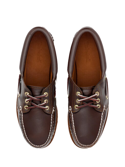 AUTHENTIC BOAT Pantofi din piele maro - Pantofi femei