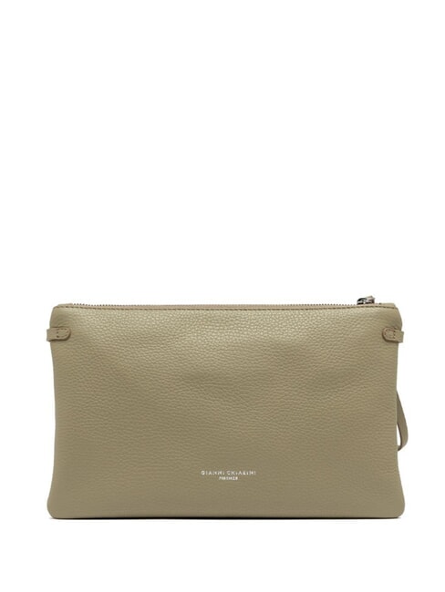 HERMY Geantă plic din piele cu curea de umăr salcie - Genți femei