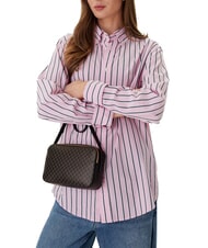 CALVIN KLEIN COATED EMBLEM Geantă de umăr mini - Genți femei