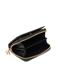 CALVIN KLEIN HARDWARE MONOGRAM Portofel din piele pe negru - Portofele femei - 3