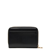 CALVIN KLEIN HARDWARE MONOGRAM Portofel din piele pe negru - Portofele femei - 4