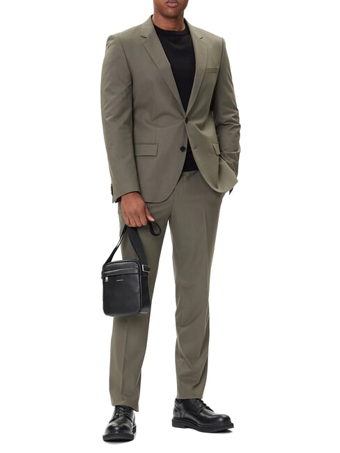 RAISED LOGO Geantă de umăr pe negru - Genți de umăr bărbați