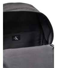 CALVIN KLEIN BOLD LOGO NYLON Rucsac moale pe negru - Rucsacuri pentru școală și timp liber - 3