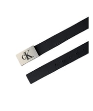 CALVIN KLEIN CK HARDWARE Curea de piele negru / cositor - Curele - 2