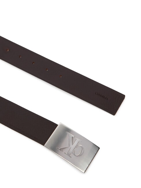 CK HARDWARE Curea din piele pentru bărbați maro &icirc;nchis - Curele