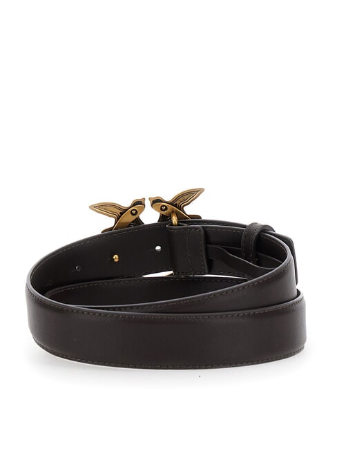LOVE BERRY Curea de piele aur moro-antic - Curele