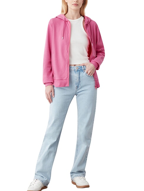 ORIGINALS BACKPAKER Hanorac cu fermoar fructul dragonului - Hanorace pentru femei