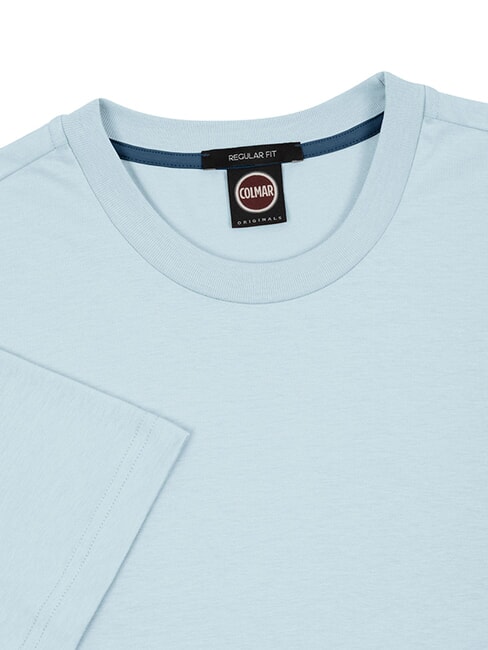 ORIGINALS START Tricou cu m&acirc;necă scurtă și guler rotund albastru angelic - tricou