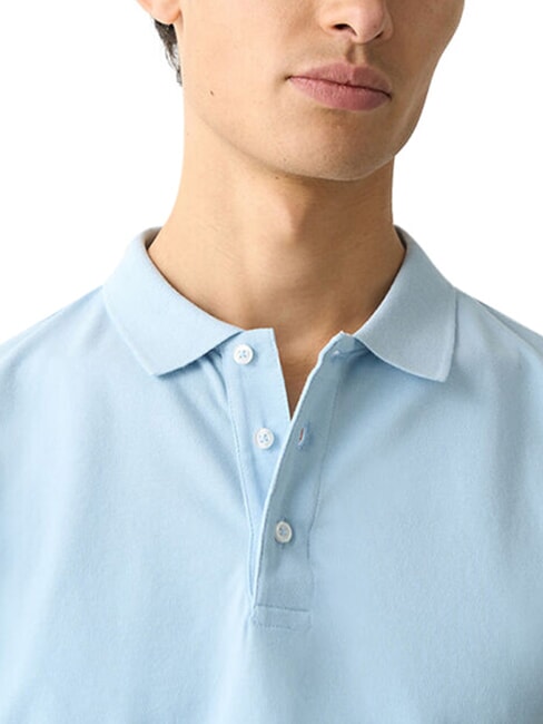 ORIGINALS MONDAY Tricou polo cu m&acirc;necă scurtă albastru angelic - maiou Polo