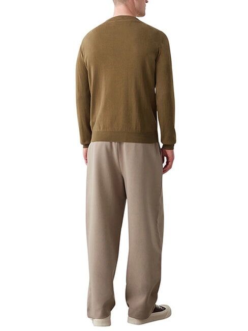 ORIGINALS EXPLORING Pulover cu guler rotund din bumbac soldat - Pulovere pentru bărbați