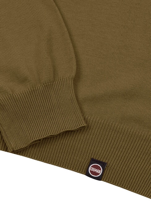 ORIGINALS EXPLORING Pulover cu guler rotund din bumbac soldat - Pulovere pentru bărbați