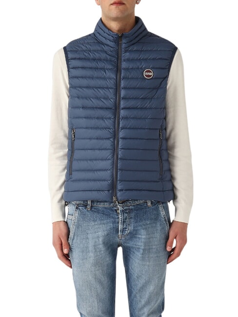 REPUNK Jachetă fără m&acirc;neci cu puf albastru &icirc;nchis - Jachete fără m&acirc;neci pentru bărbați