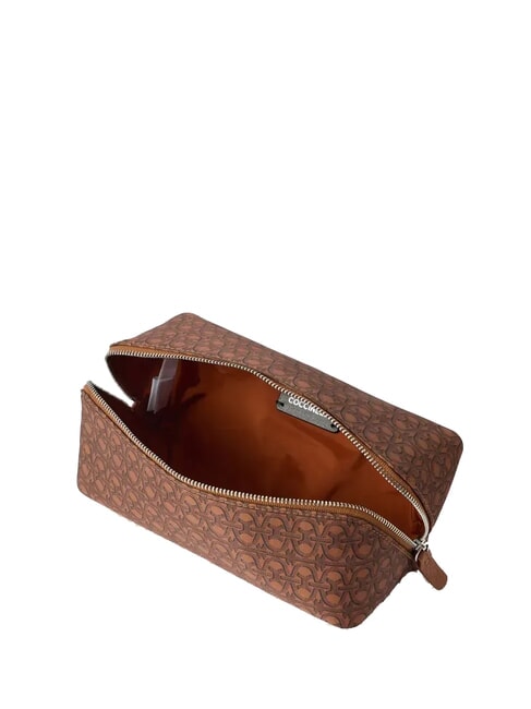 NYLON SMALL MONOGRAM Frumuseţe bru / moro - Truse de toaletă