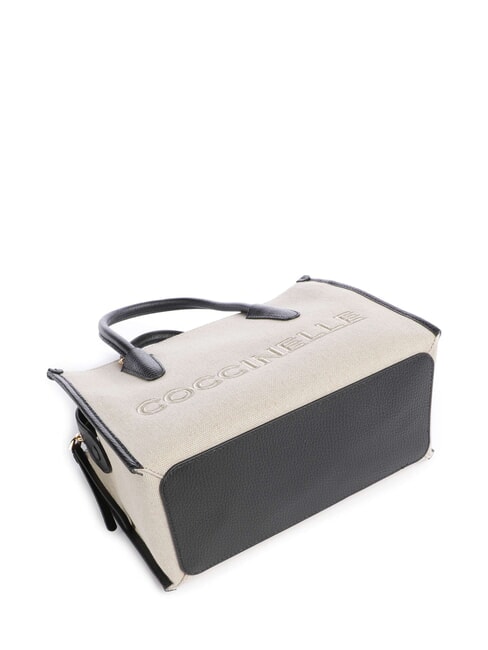 MYRTHA26 CANVAS Geantă de m&acirc;nă, cu curea de umăr natural / noir - Genți femei