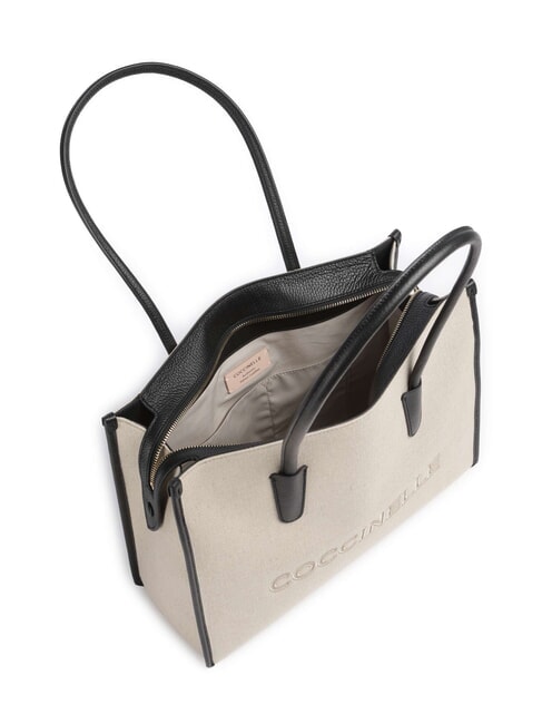 MYRTHA26 CANVAS  natural / noir - Genți femei