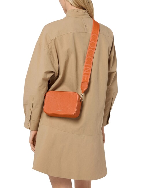 TEBE Geanta de umar din piele texturata crab - Genți femei