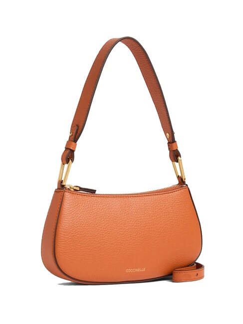 MERVEILLE Geanta de umar din piele texturata crab - Genți femei