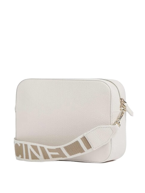 TEBE Geantă mică din piele texturată perla - Genți femei