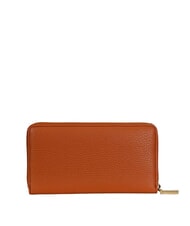 COCCINELLE METALLIC SOFT Portofel din piele texturată cu fermoar crab - Portofele femei - 3