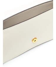 COCCINELLE C-ME CALF&MARB Geantă de umăr mini perla - Genți femei - 4