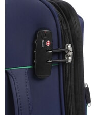 BENETTON By DELSEY COLOR BLOCK Troler extensibil pentru bagaj de m&acirc;nă albastru - Bagaje de m&acirc;nă - 4