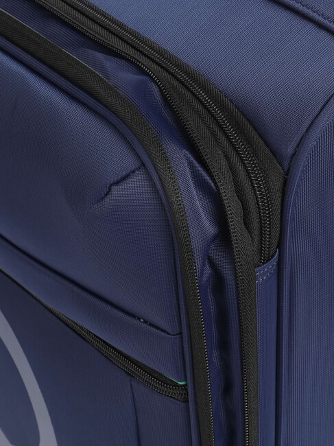 COLOR BLOCK Troler extensibil pentru bagaj de m&acirc;nă albastru - Bagaje de m&acirc;nă