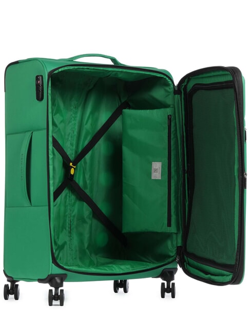 COLOR BLOCK Cărucior mare, extensibil iguană - Trolere semirigide