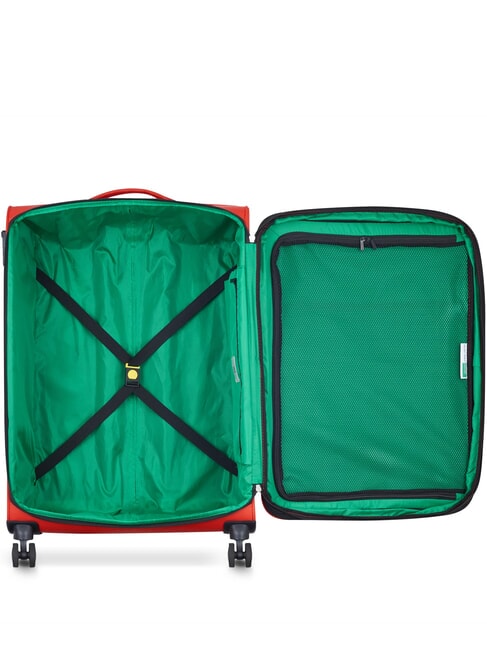COLOR BLOCK Cărucior mare, extensibil RED - Trolere semirigide