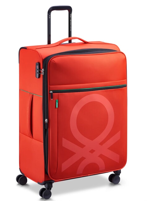 COLOR BLOCK Cărucior mare, extensibil RED - Trolere semirigide